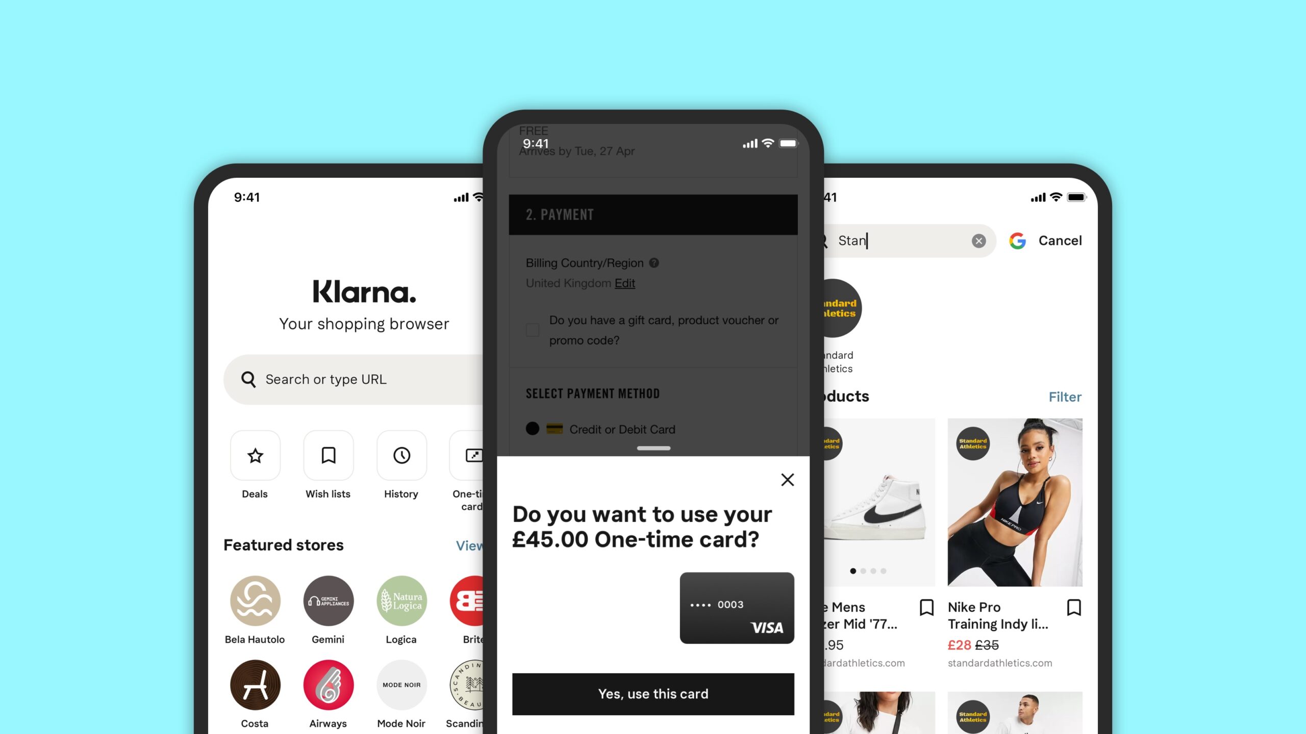 how-to-use-klarna-how-to-buy-with-klarna-klarna-one-time-card-youtube